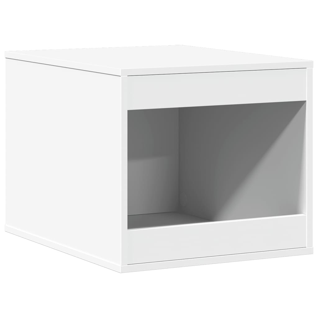 VidaXL Kattenbakkast 47x59x42 cm processed wood white