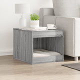 Vidaxl Cattenbakkast 47x59x42 cm Processed Wood Gray Sonoma Oak color