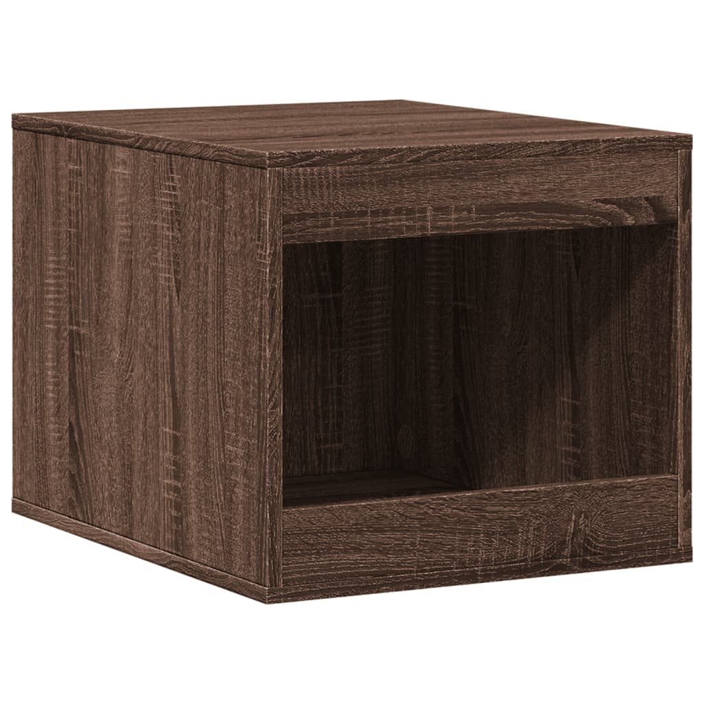 VidaXL Kattenbakkast 47x59x42 cm processed wood brown oak -colored