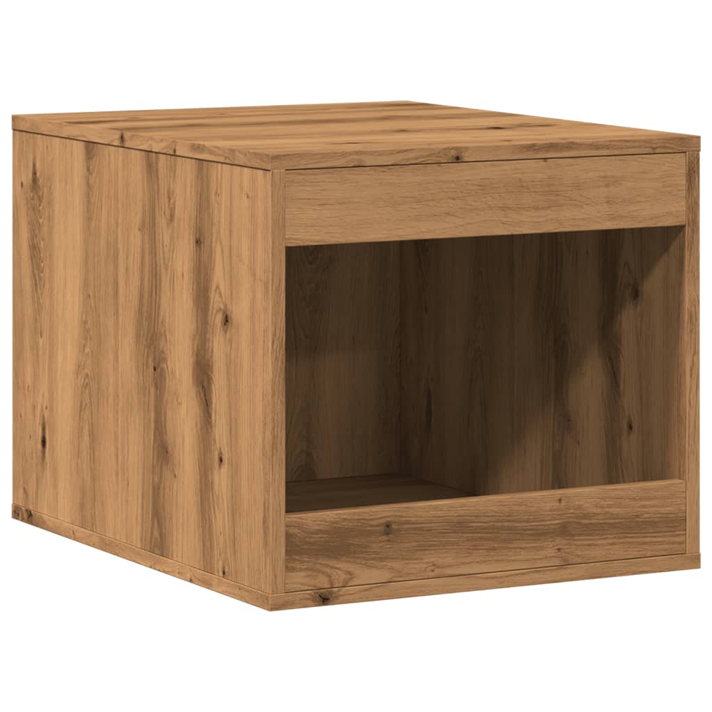 Vidaxl Cattenbakkast 47 x 59 x 42 cm verarbeitete Holzhandwerker -Eiche -Eichen