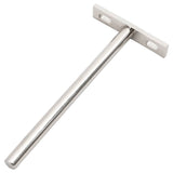 Vidaxl Floating Plank Carriers 12st Invisible Ø10x150 mm of carbon steel