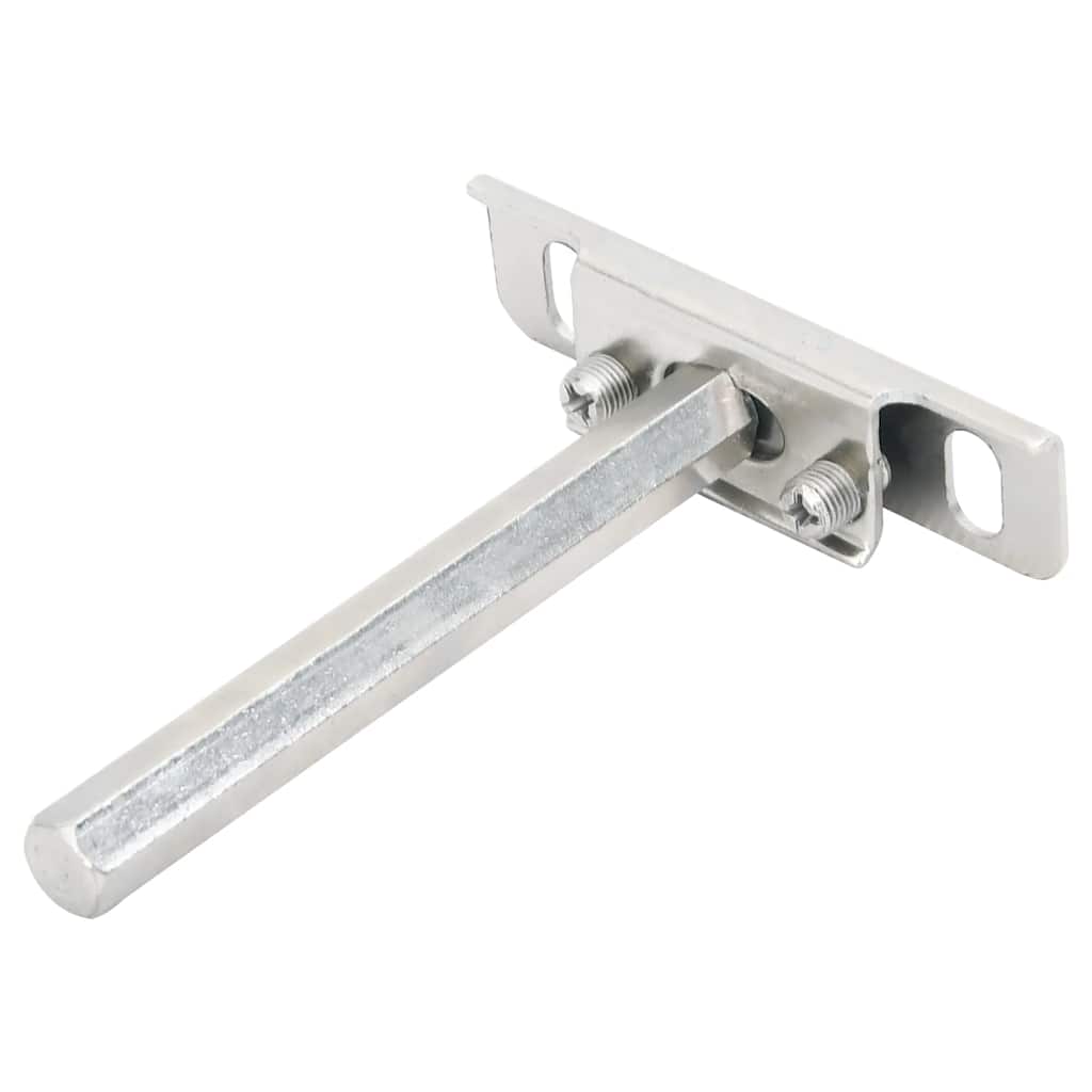 Vidaxl Floating Plank Carriers 12. usynlige ø12x100 mm kulstofstål