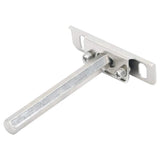 Vidaxl Floating Plank Carriers 12. usynlige ø12x100 mm kulstofstål