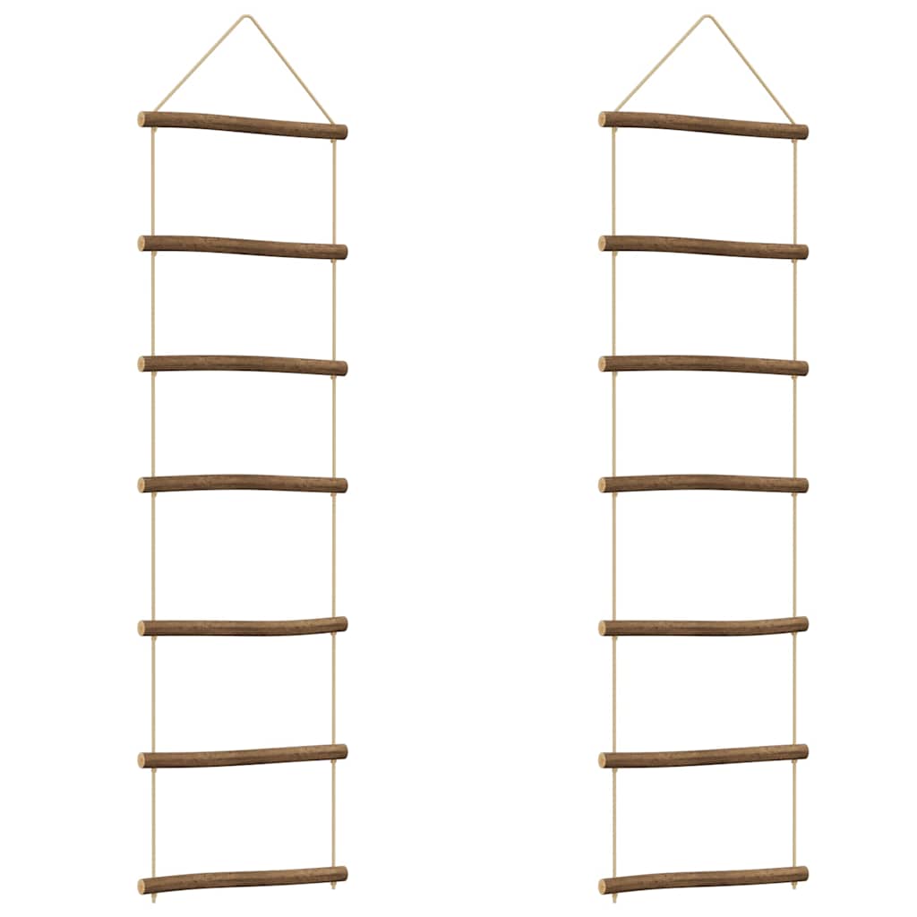 Vidaxl veggdekorasjonsstige -Formet 2 stk 30x100 cm Naturel Branch