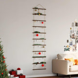 Vidaxl Wanddekorationsleiter -50 x 200 cm Naturalz