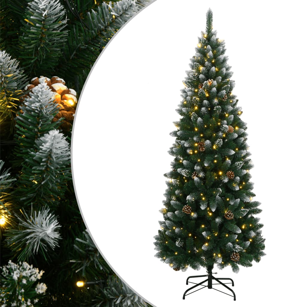 VidaXL Kunstkerstboom with 150 LEDs 120 cm