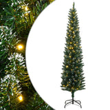 Vidaxl Kunstkerstboom narrow with 300 LEDs 180 cm