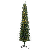 Vidaxl Kunstkerstboom narrow with 300 LEDs 180 cm