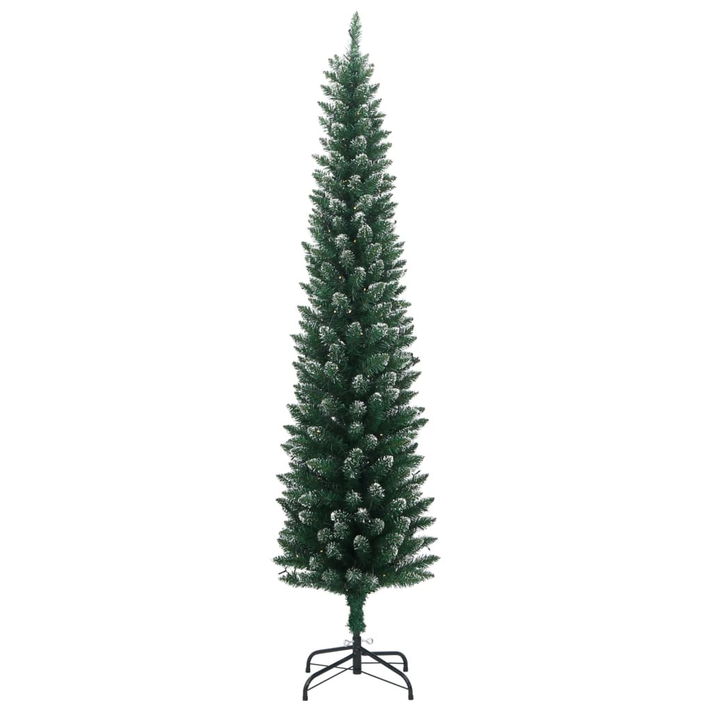 Vidaxl Kunstkerstboom narrow with 300 LEDs 180 cm