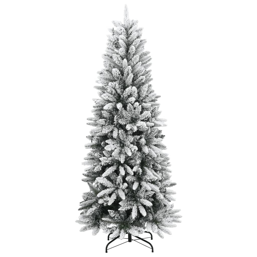 Vidaxl Kunstkerstboom with 150 LEDs and snow 120 cm