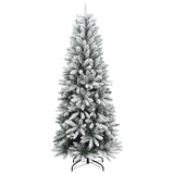 Vidaxl Kunstkerstboom with 150 LEDs and snow 120 cm