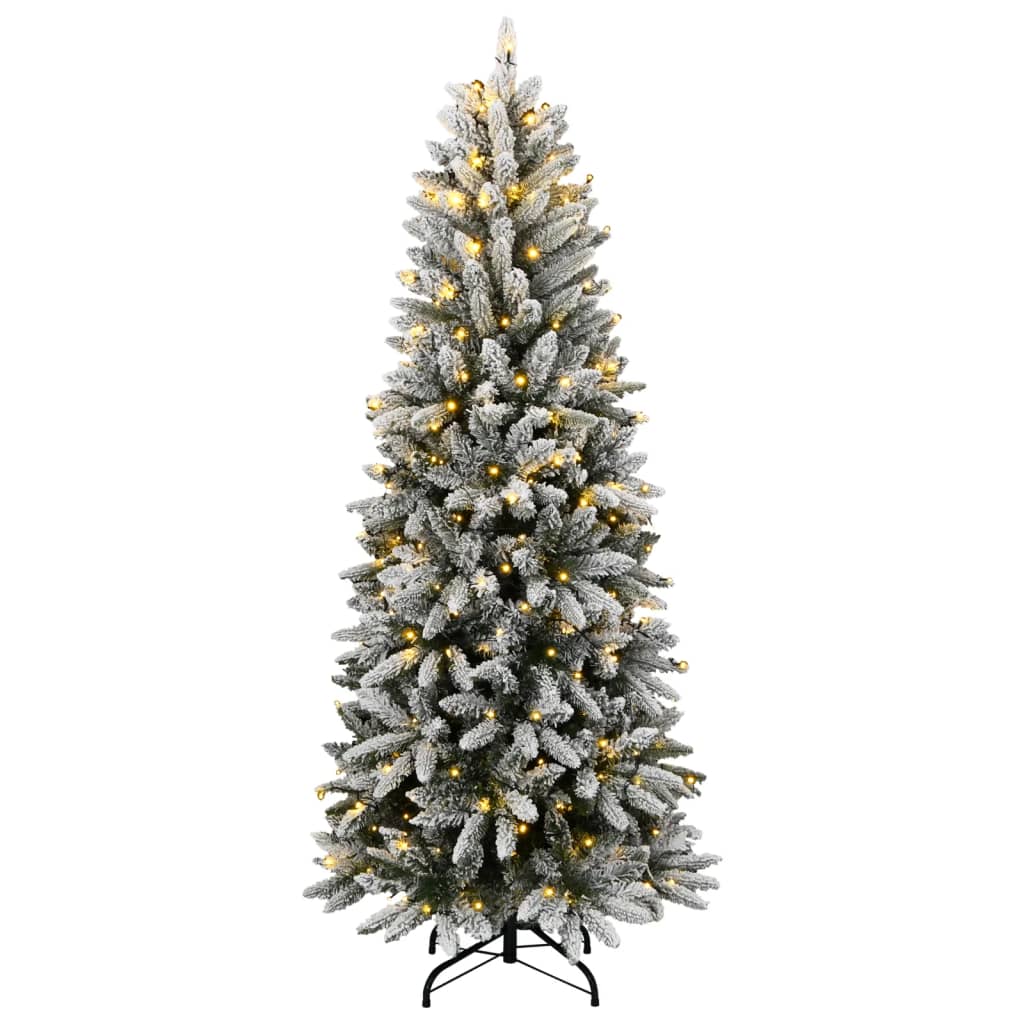Vidaxl Kunstkerstboom with 300 LEDs and snow 180 cm