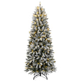 Vidaxl Kunstkerstboom with 300 LEDs and snow 180 cm