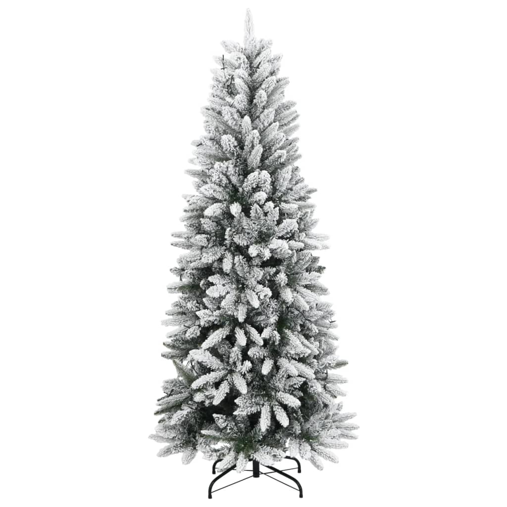 Vidaxl Kunstkerstboom with 300 LEDs and snow 180 cm