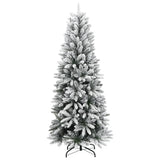 Vidaxl Kunstkerstboom with 300 LEDs and snow 180 cm