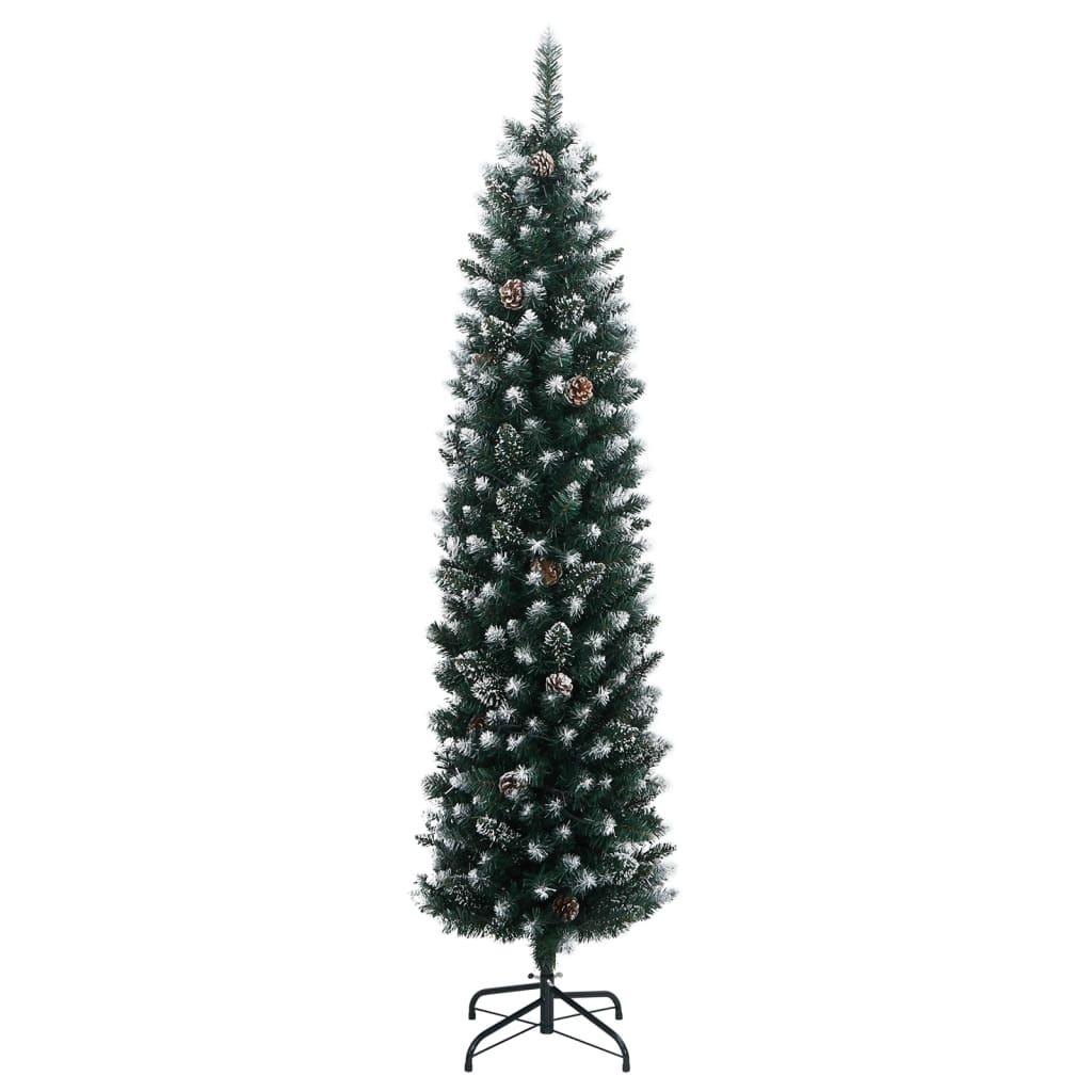 Vidaxl Kunstkerstboom narrow with 150 LEDs 150 cm