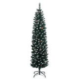 Vidaxl Kunstkerstboom narrow with 150 LEDs 150 cm