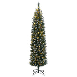 Vidaxl Kunstkerstboom narrow with 150 LEDs 150 cm