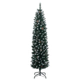 Vidaxl Kunstkerstboom narrow with 300 LEDs 180 cm