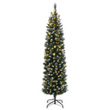 Vidaxl Kunstkerstboom narrow with 300 LEDs 180 cm