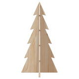 Vidaxl Christmas decoration Christmas tree 59.5 cm Solid pine