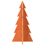Vidaxl Decoración de Navidad Árbol de Navidad 59.5 cm Pino sólido Brown