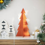 Vidaxl Decoración de Navidad Árbol de Navidad 59.5 cm Pino sólido Brown