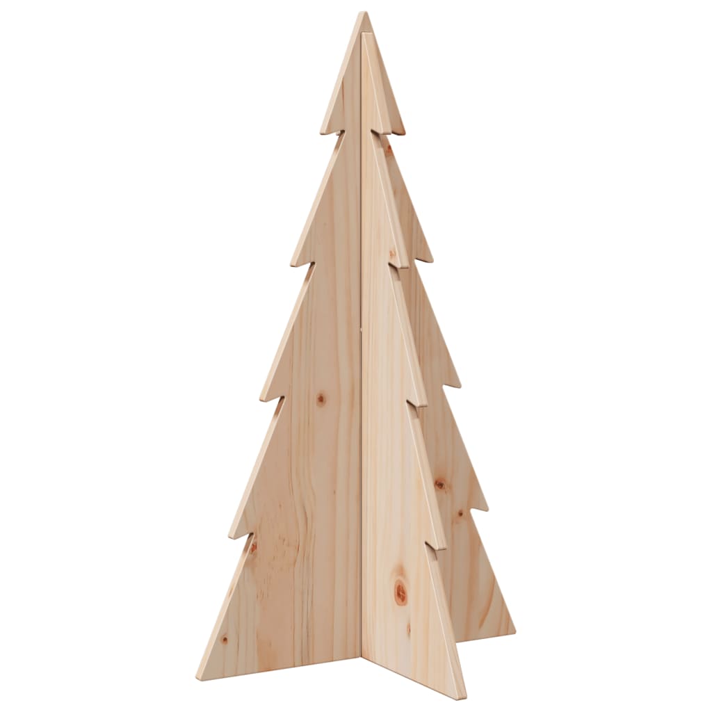 Vidaxl Christmas decoration Christmas tree 80 cm Solid pine