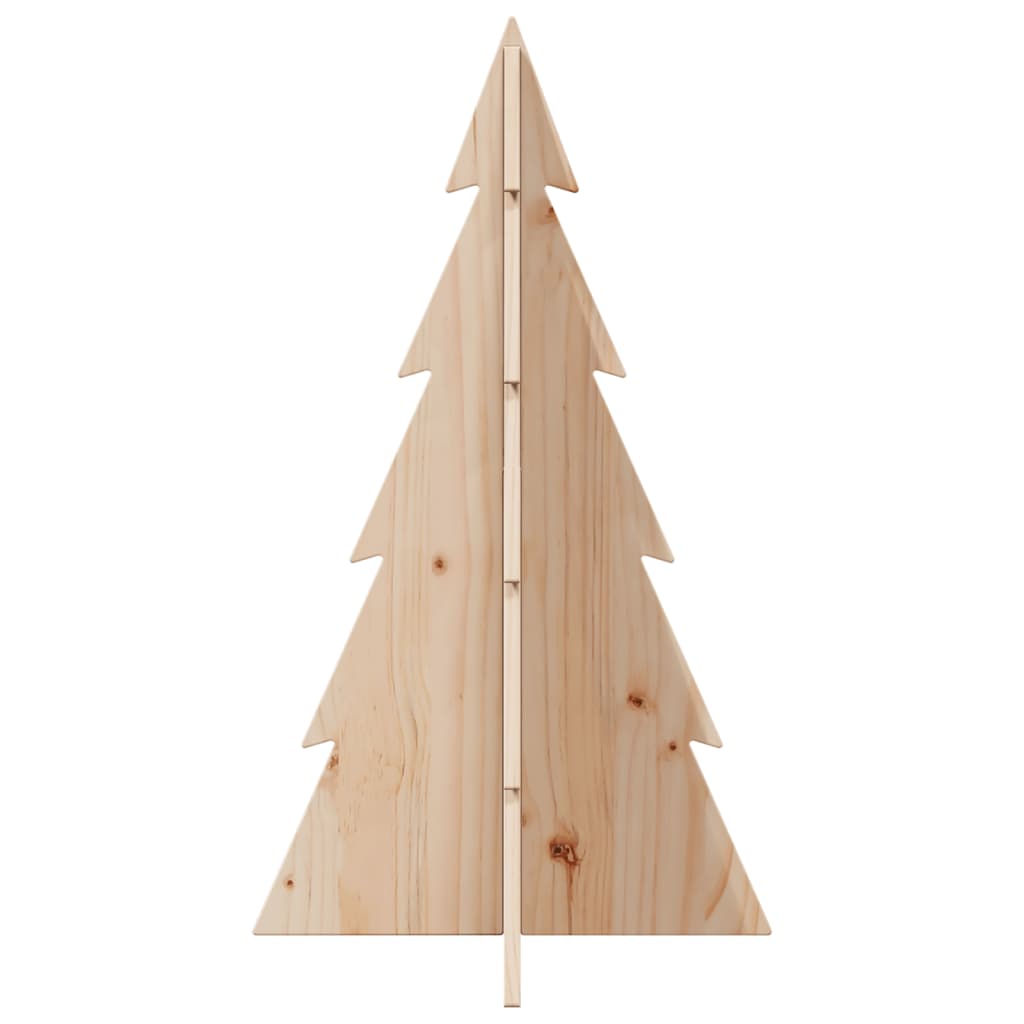 Vidaxl Christmas decoration Christmas tree 80 cm Solid pine