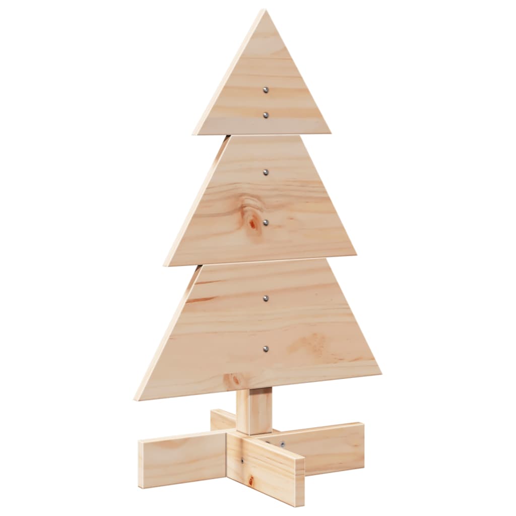 Vidaxl božično dekoracijo božično drevo 60 cm trden bor