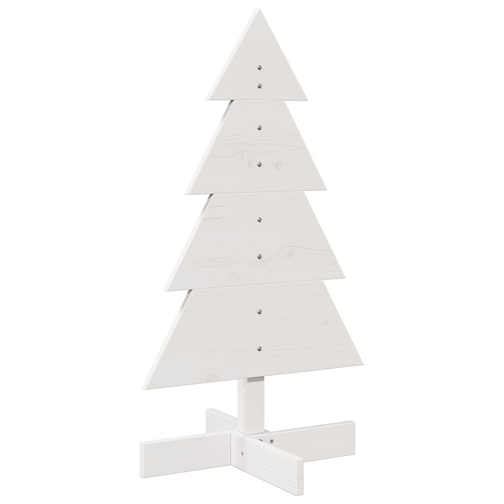 Vidaxl Christmas decoration Christmas tree 80 cm Solid pine white