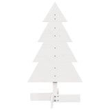 Vidaxl Christmas decoration Christmas tree 80 cm Solid pine white