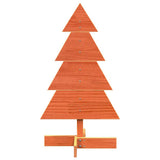 Vidaxl Christmas decoration Christmas tree 80 cm Solid pine wash brown