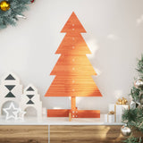 Vidaxl Christmas decoration Christmas tree 80 cm Solid pine wash brown