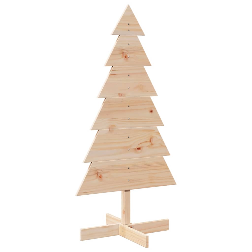Vidaxl Christmas decoration Christmas tree 120 cm Solid pine