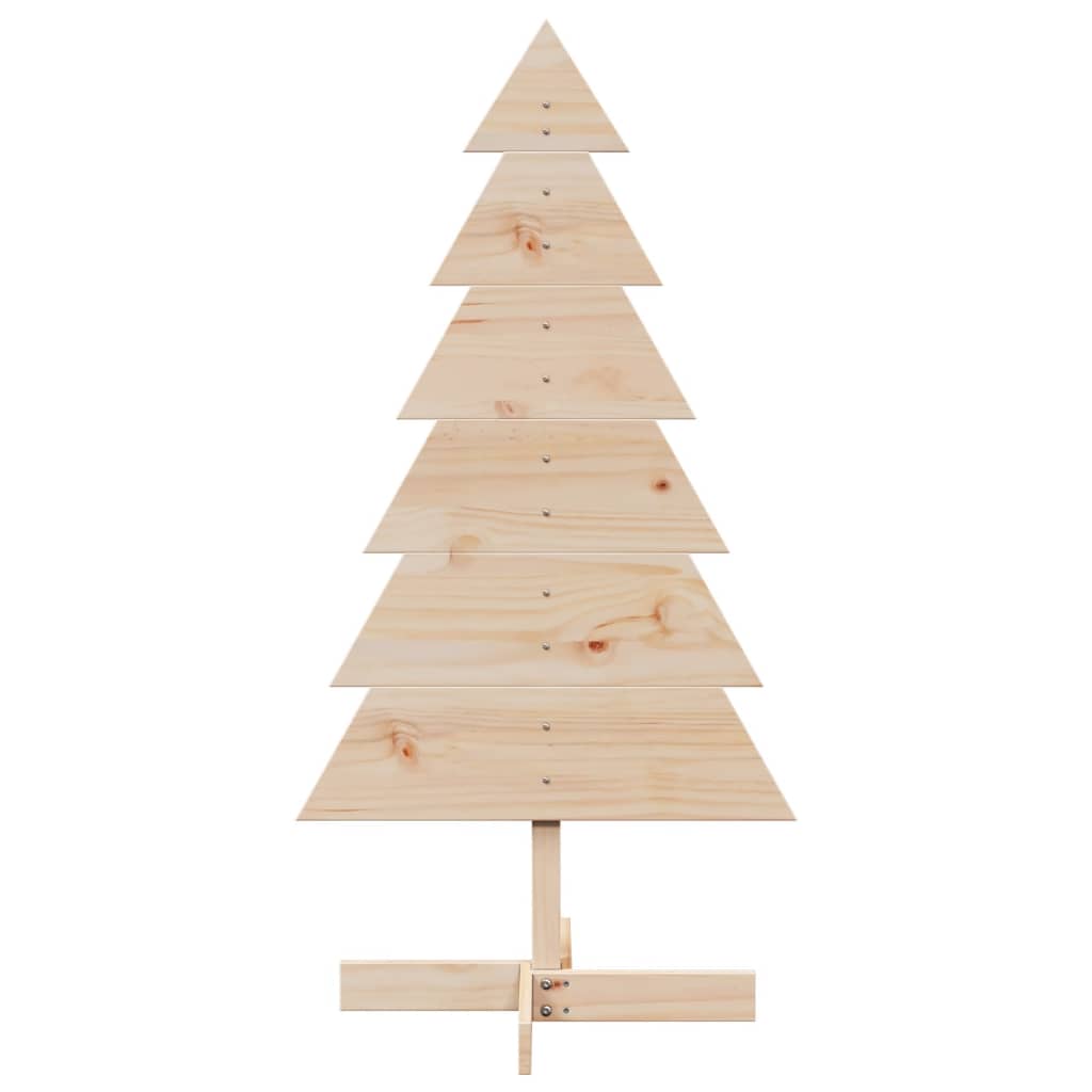 Vidaxl Christmas decoration Christmas tree 120 cm Solid pine
