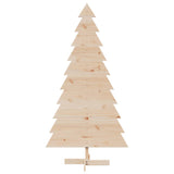 Vidaxl juledekorasjon juletre 180 cm solid furu