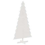 Vidaxl Božična dekoracija božično drevo 180 cm trden borov beli