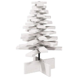 Vidaxl Christmas decoration Christmas tree 60 cm solid pine wood white