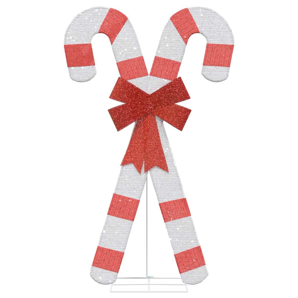 Vidaxl Weihnachtsdekoration Süßystick 50 LEDs warmes Weiß
