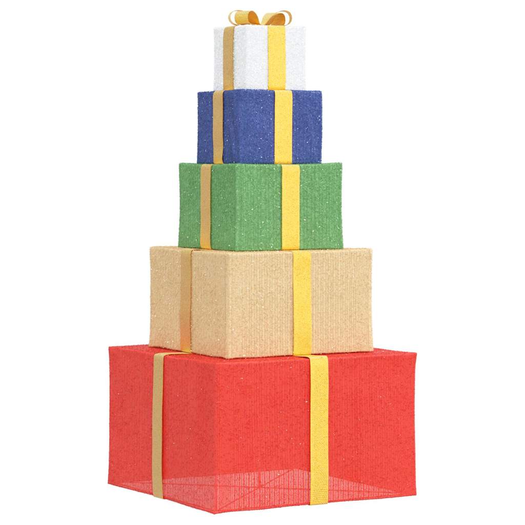 VidaXL Christmas decoration gift box 250 LEDs warm white