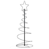 Vidaxl LED božično drevo 80 LED TELD WORM 120 cm