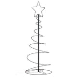 Vidaxl LED božično drevo 80 LED TELD WORM 120 cm