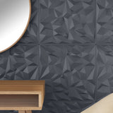 Vidaxl 24 st vægpaneler ametist 6 m² 50x50 cm XPS Gray