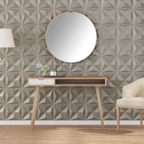 Vidaxl 12 St Wand Panels Origami 3 m² 50x50 cm XPS Beton