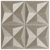 Vidaxl 48 Pannelli a parete ST Origami 12 m² 50x50 cm Calcestruzzo XPS