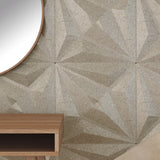 Vidaxl 48 ST Pannelli a parete stella 12 m² 50x50 cm XPS Calcestruzzo