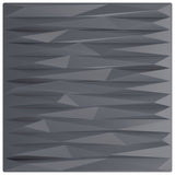 Vidaxl 12 st vægpaneler sten 3 m² 50x50 cm XPS Gray