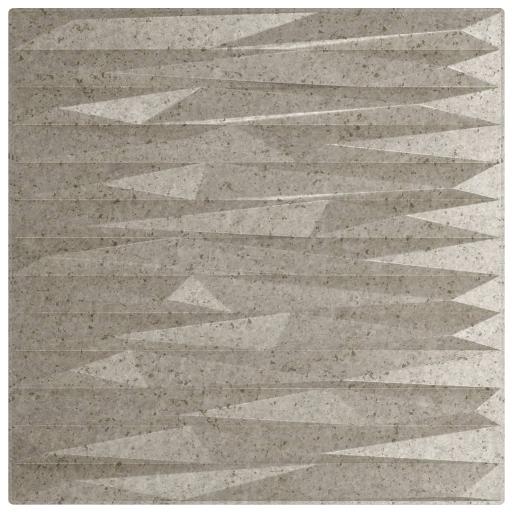 Vidaxl 48 Pannelli a parete ST pietra 12 m² 50x50 cm XPS Calcestruzzo