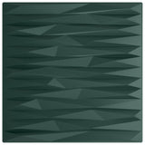 Vidaxl 12 st vægpaneler sten 3 m² 50x50 cm XPS grøn